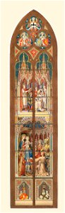 Franz Jobst Entwurf Glasfenster Votivkirche 2