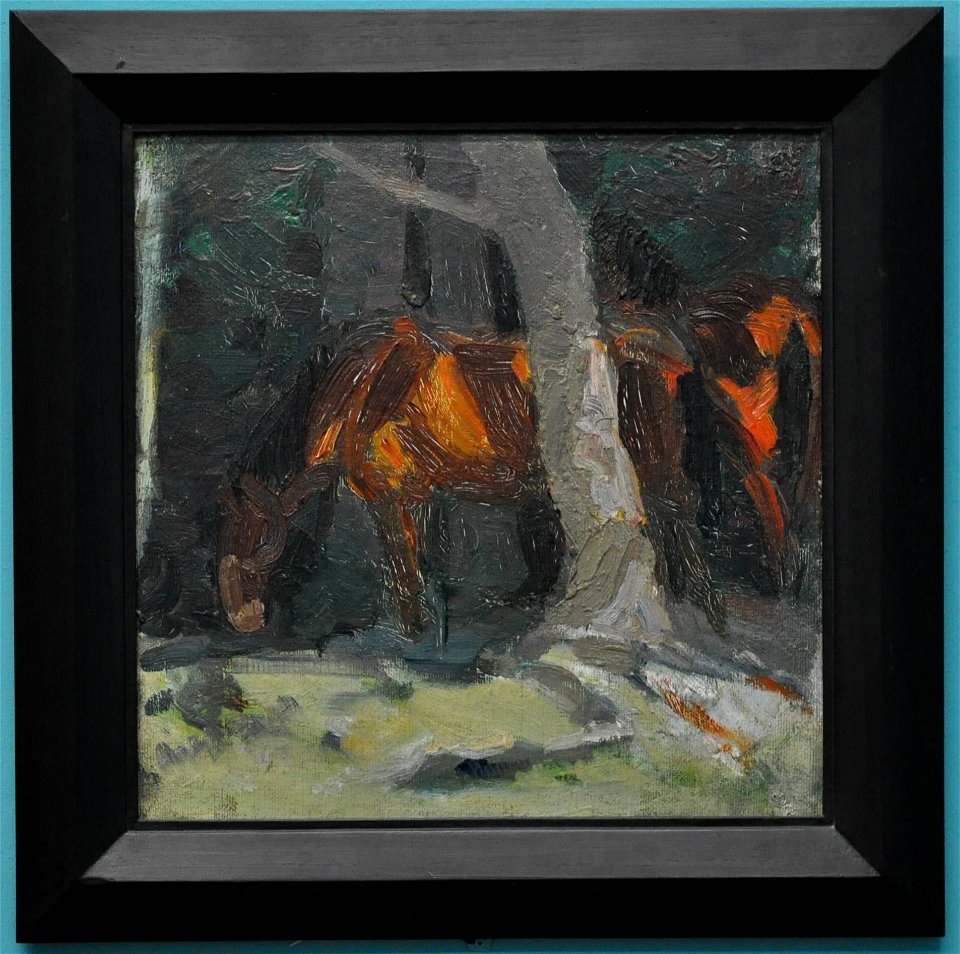 Franz Marc - Kleine Pferdestudie I - 14963 - Bavarian State Painting Collections