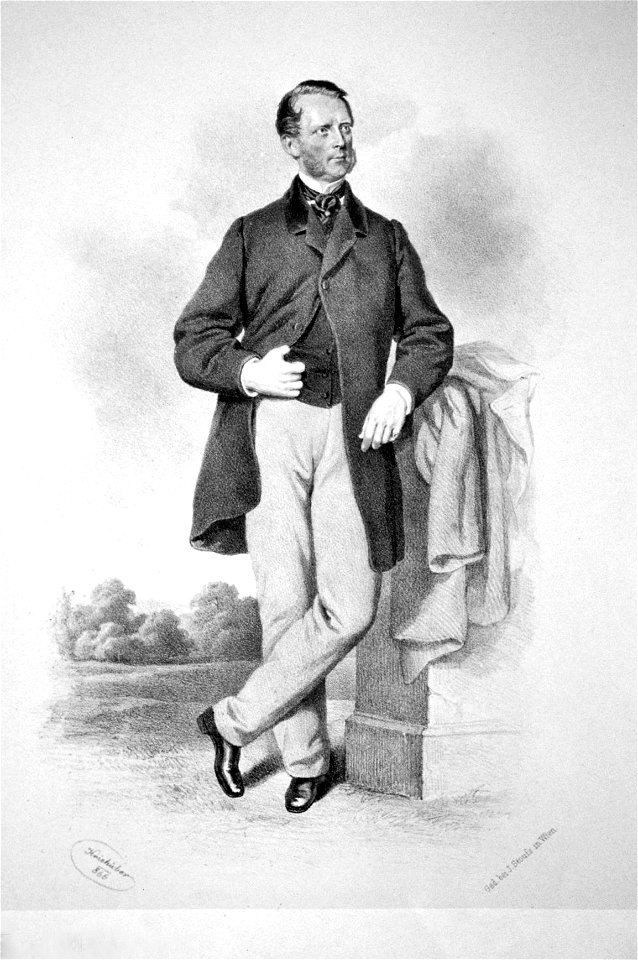Franz Josef Wratislaw Litho