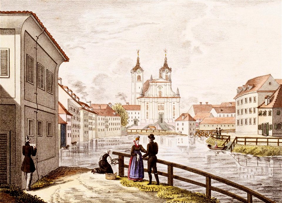 Franz Kurz zum Thurn und Goldenstein - Ljubljana, frančiškanska cerkev Marijinega oznanjenja