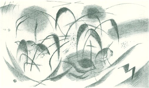 Franz Marc - Skizzenbuch aus dem Felde - Blatt 34