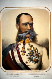 Franz Joseph I.Dauthage Litho. Free illustration for personal and commercial use.