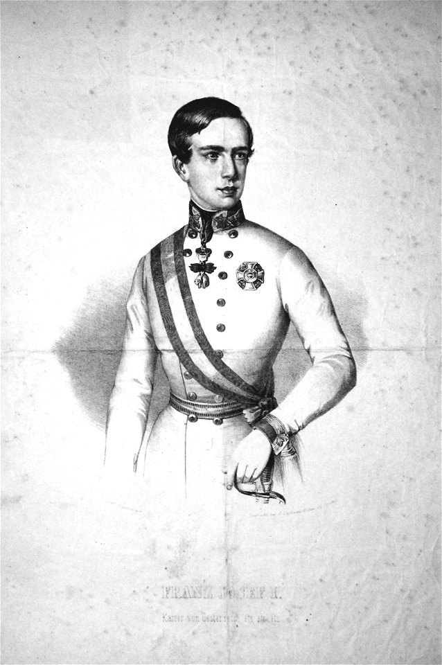 Franz Joseph I. Empfinger Litho