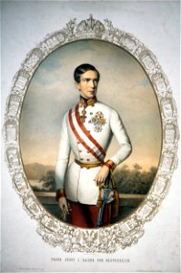 Franz Josef I. von Österreich-Ungarn Litho 08