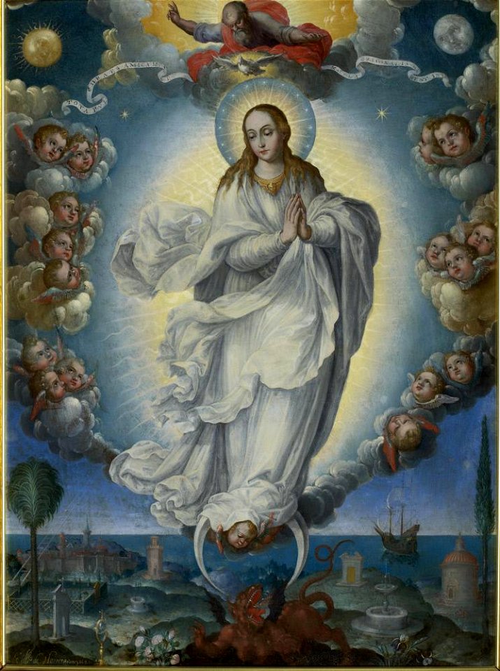 Fray Alonso López de Herrera - Virgin of the Immaculate Conception - LA2176 - Hispanic Society of America