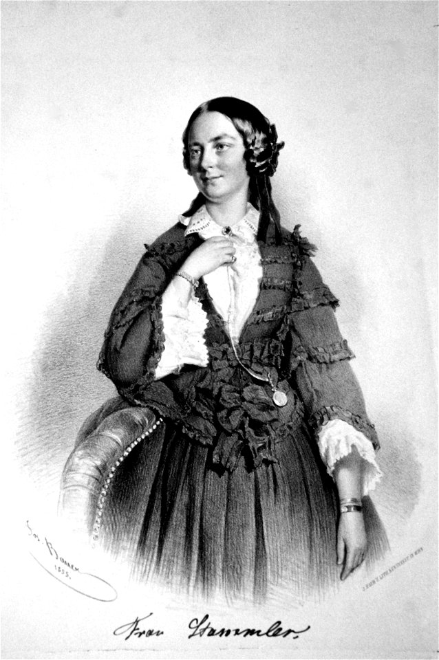 Frau Stammler Litho