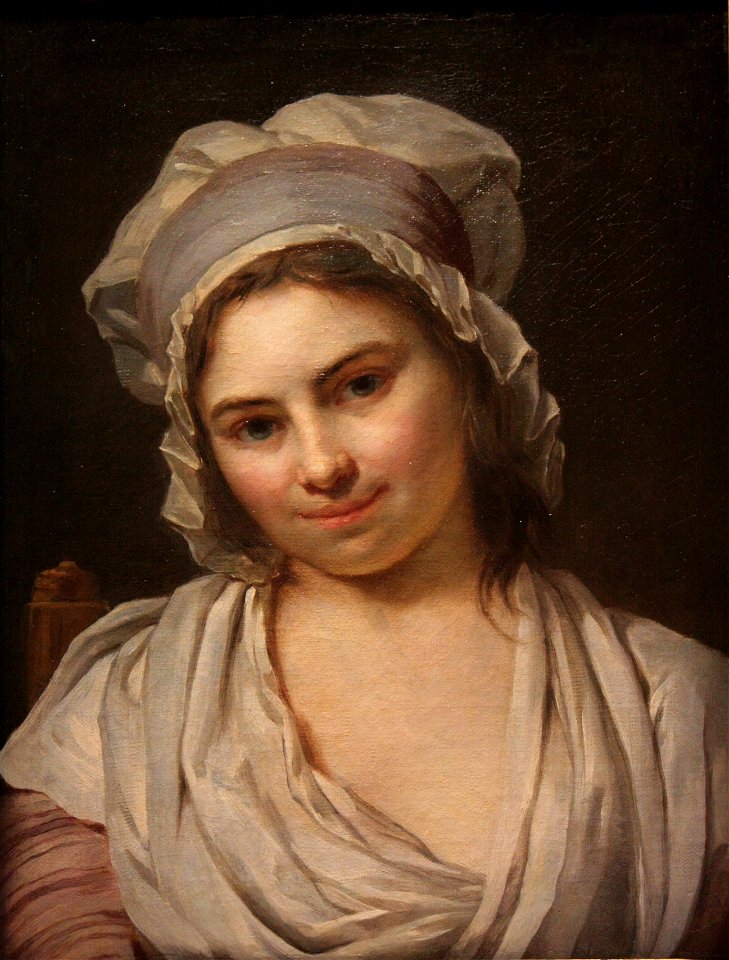 Françoise Duparc - Tête de jeune fille