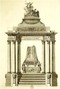 François-Nicolas Martinet - Mausolée de Louis dauphin de France