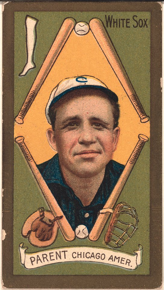 Freddy Parent, Chicago White Sox, baseball card portrait LCCN2008677439