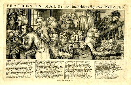 Fratres in Malo- or Tim Bobbin's Rap at the Pyrates (BM 1978,U.1037.42)