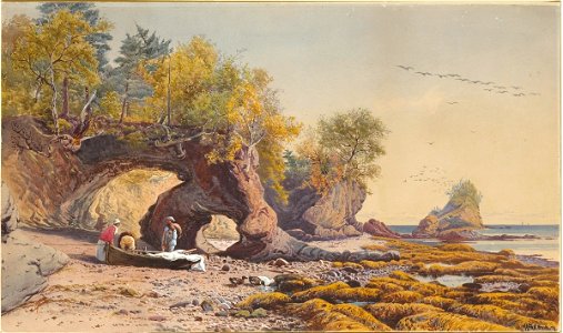 John Arthur Fraser - Coast Scene, Tide Out