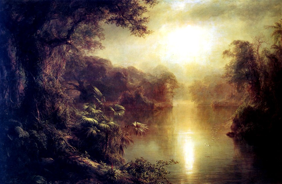 Frederic Edwin Church - Morning in the Tropics