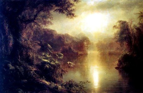 Frederic Edwin Church - Morning in the Tropics