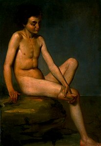 François-Xavier Fabre - Une étude des garçons nus