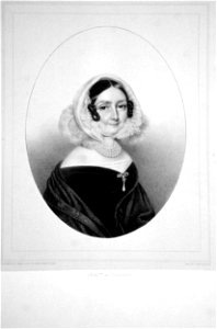Frau von Henikstein Litho