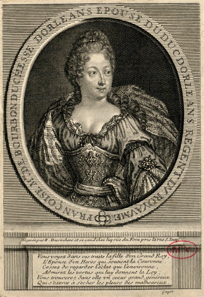 Françoise-Marie de Bourbon par Desrochers, Etienne Jahandier,