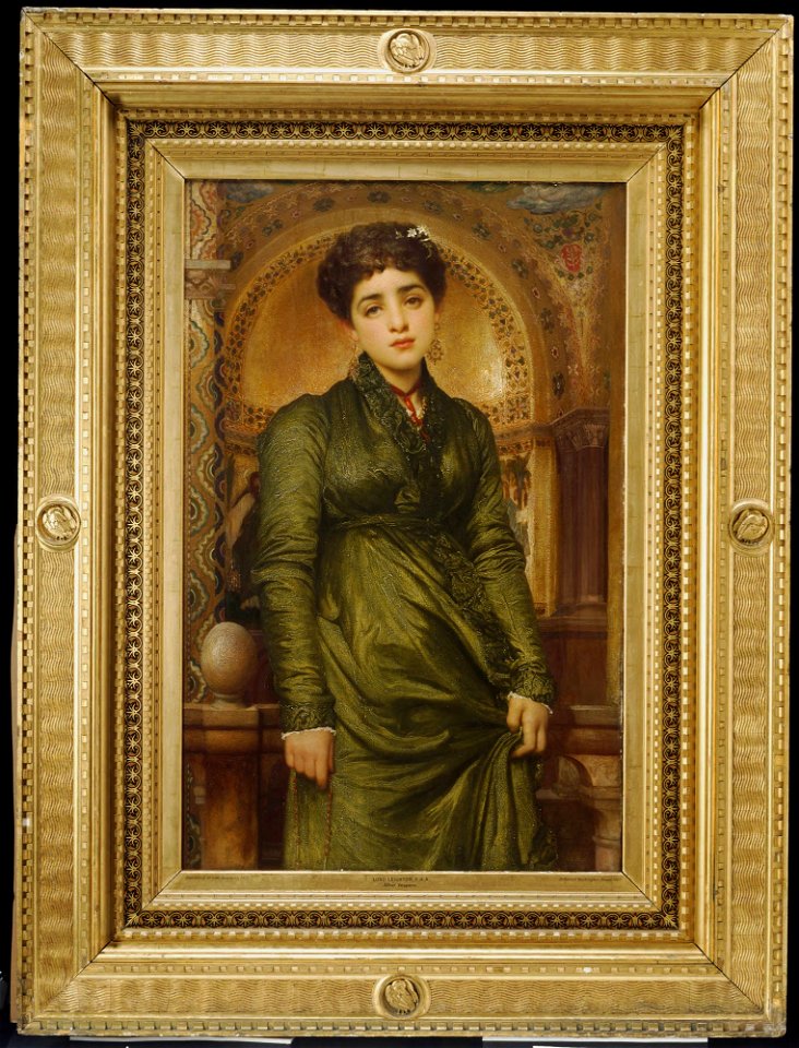 Frederic, Lord Leighton - After Vespers - y1961-17 - Princeton University Art Museum