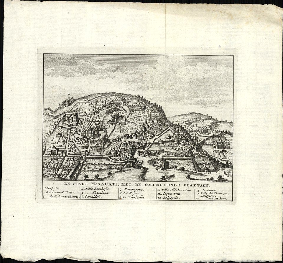 Frascati in Italie, objectnr A 57298