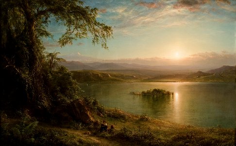 Frederic Edwin Church - Amanecer en el trópico