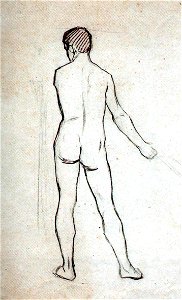 Frederic Storck - Desene - Nud barbatesc (3)