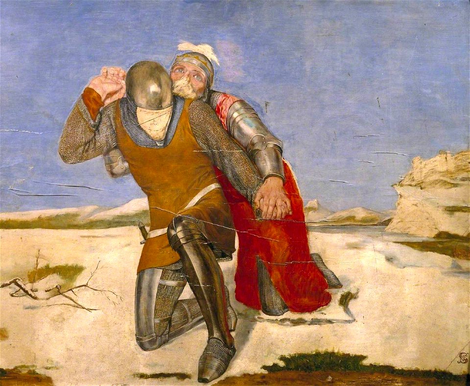 Frederic George Stephens (1828-1907) - Morte d'Arthur - N04635 - National Gallery