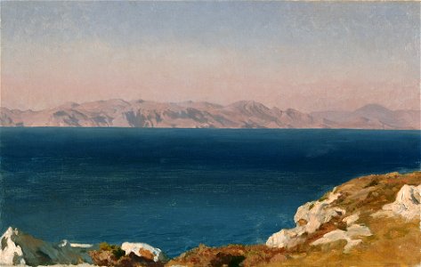 Frederic Leighton - The Isle of Chios. Free illustration for personal and commercial use.
