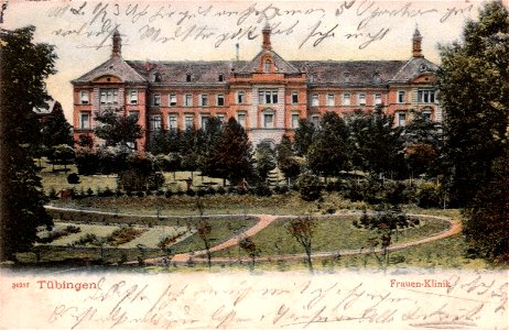 Frauenklinik (AK 34257 Gebr. Metz 1904)