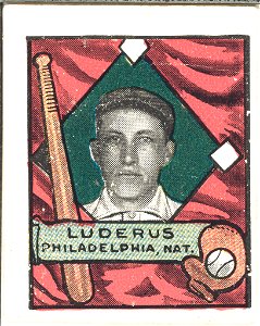 Fred Luderus, Philadelphia Phillies, baseball card portrait LCCN2007683842