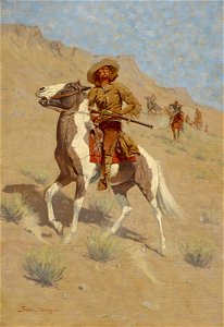 Frederic Remington - The Scout - 2013.653 - Museum of Fine Arts