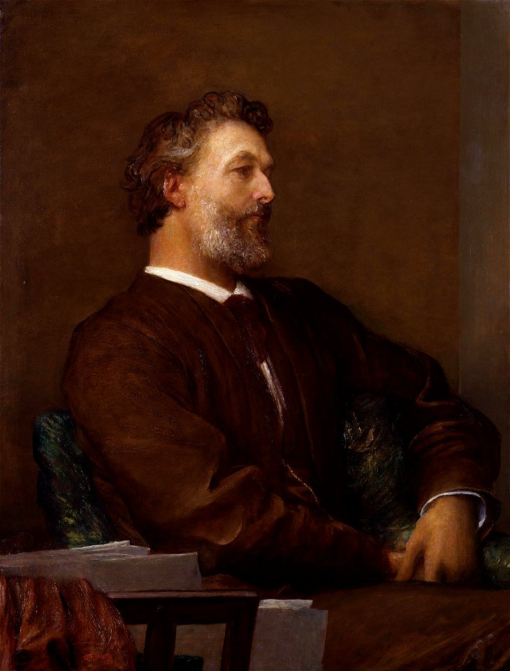 Frederic Leighton, Baron Leighton by George Frederic Watts