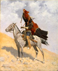 Frederic Remington - The Blanket Signal - 43.16 - Museum of Fine Arts
