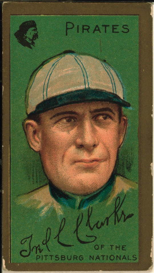 Fred Clarke, Pittsburgh Pirates, baseball card portrait LCCN2008677401