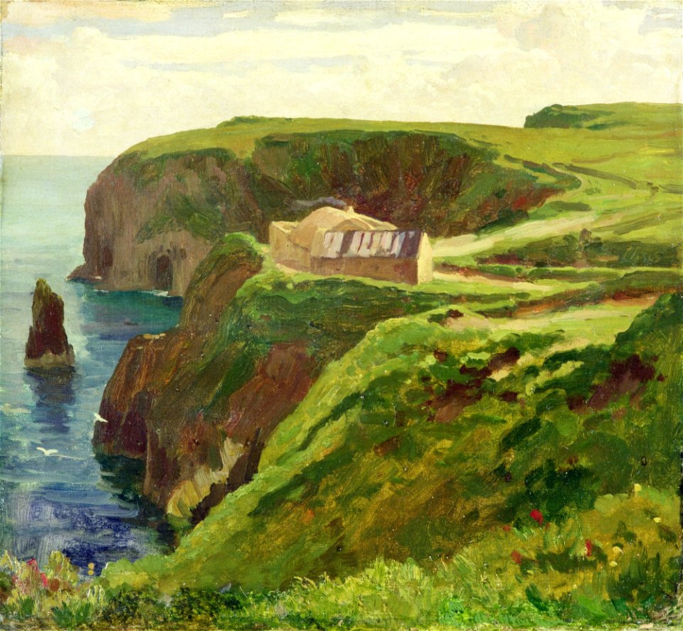 Frederic Leighton - Malin Head, Donegal (1874)
