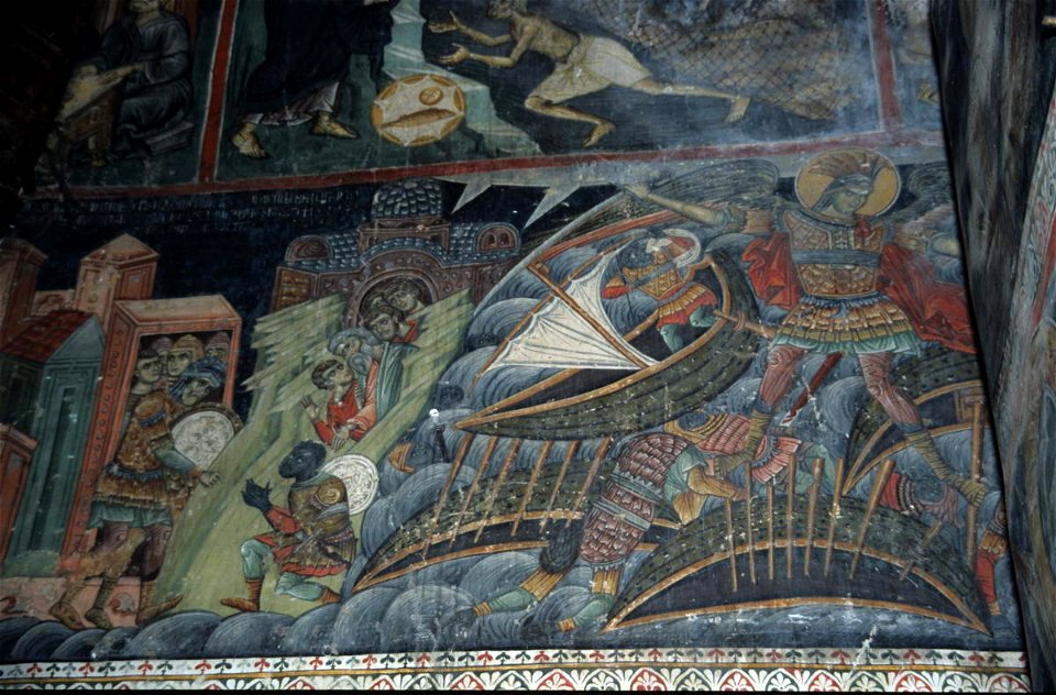 Frescos from the Michael the Archangel Church of Lesnovo 07