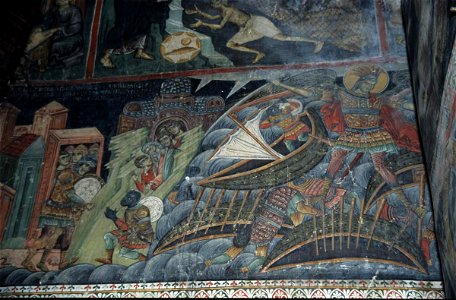 Frescos from the Michael the Archangel Church of Lesnovo 07