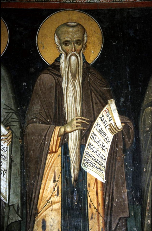 Frescos from the Michael the Archangel Church of Lesnovo 09