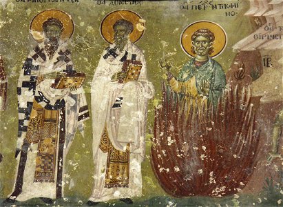 Frescos in St. George's Church (Staro Nagoricane) 086