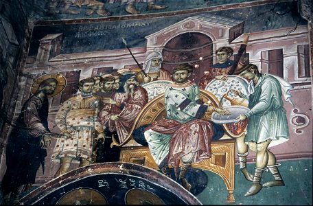 Frescos in St. George's Church (Staro Nagoricane) 0115