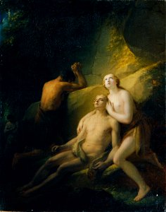 Friedrich Heinrich Füger - Adam und Eva betrauern den toten Abel - 3634 - Kunsthistorisches Museum
