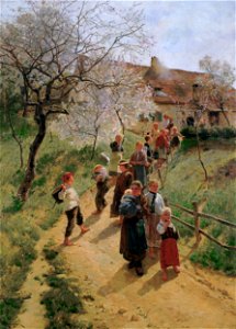 Friedrich Kallmorgen - A spring day - Google Art ProjectFXD