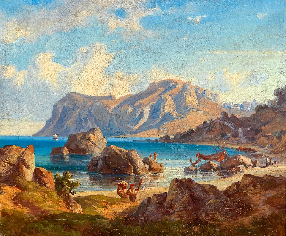 Friedrich Preller dJ Golf von Nauplia