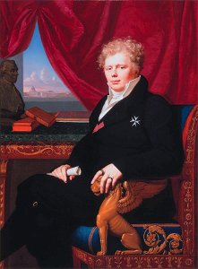 Friedrich IV von Sachsen-Gotha, by Carl Christian Vogel von Vogelstein