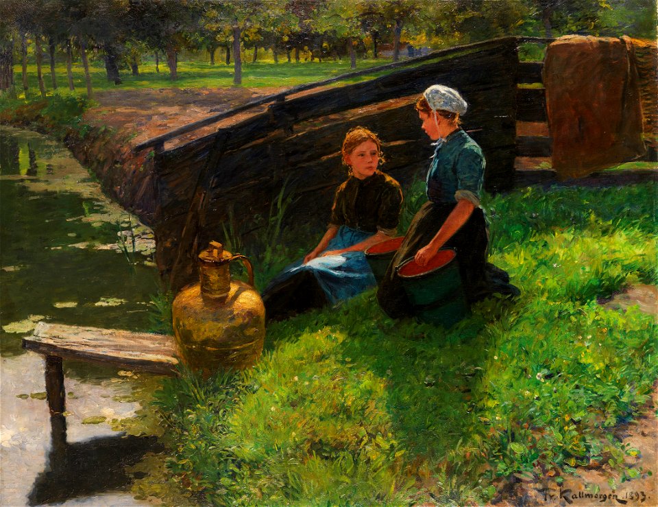 Friedrich Kallmorgen Sommernachmittag 1893