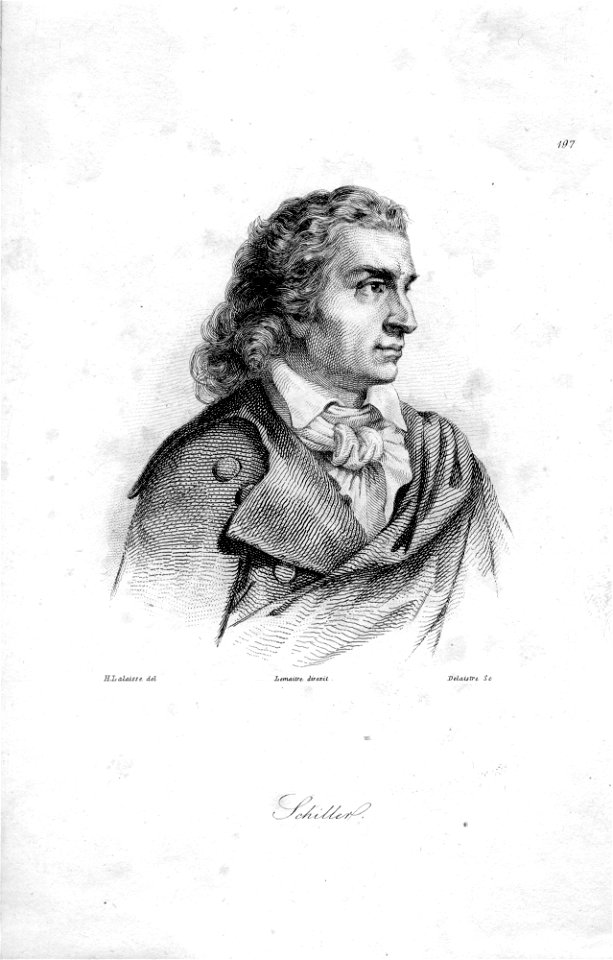 Friedrich Schiller (par Delaistre)