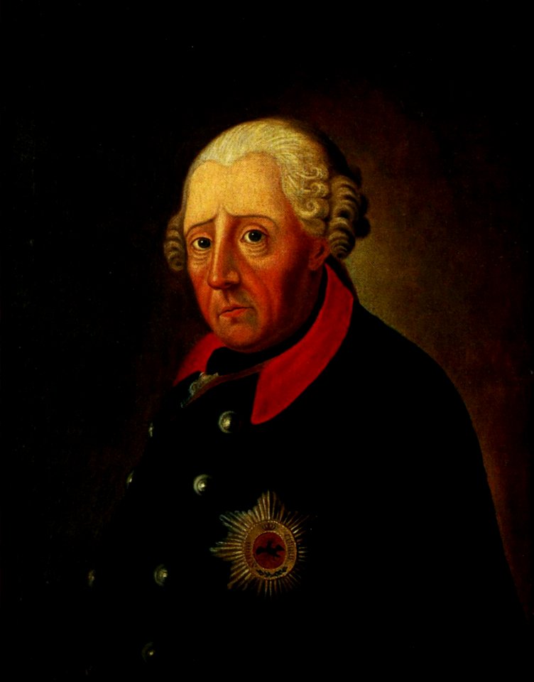 Friedrich II., König von Preußen (unbekannter Maler um 1785)