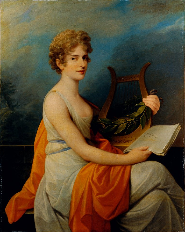 Friedrich Heinrich Füger - Die Hofopernsängerin Theresia Saal als Eva in Joseph Haydns Schöpfung - 4184 - Kunsthistorisches Museum