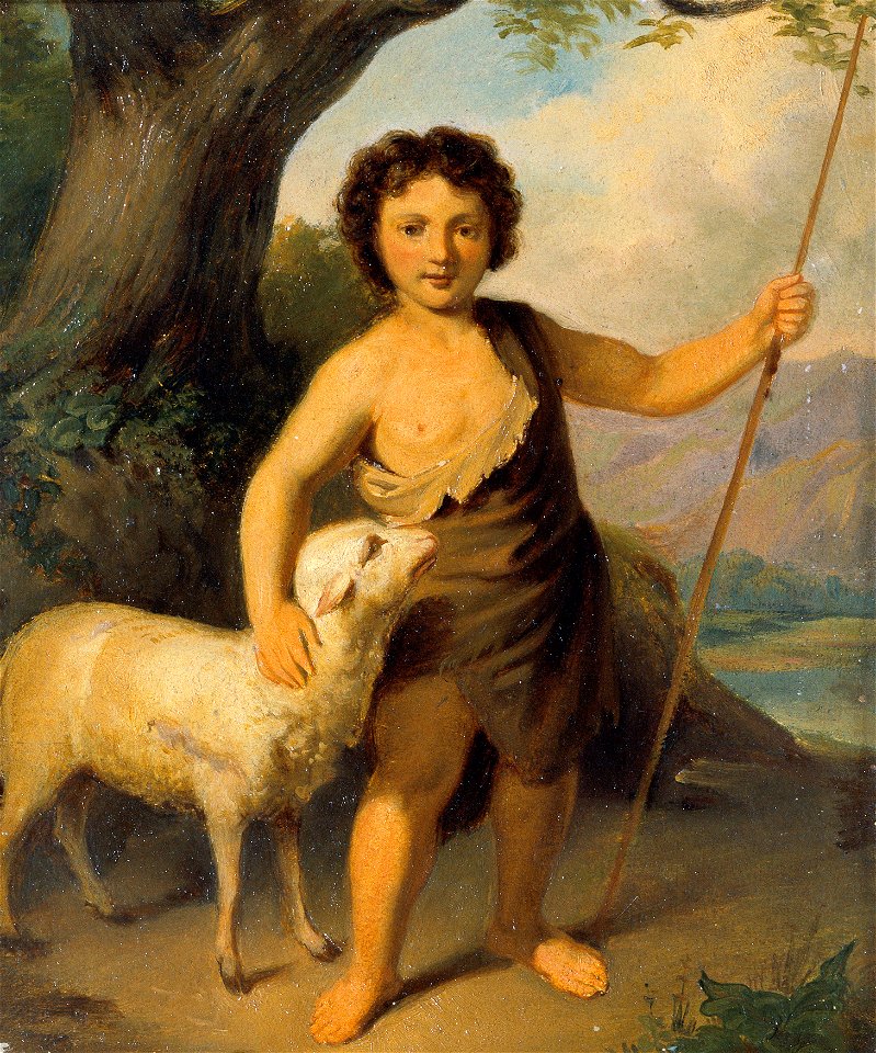 Friedrich Hasslwander - Johannes der Täufer als Kind - 4528 - Österreichische Galerie Belvedere