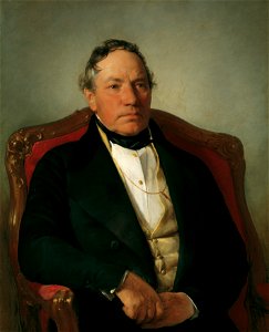 Friedrich von Amerling - Der Industrielle Johann Nepomuk Reithoffer - 3811 - Österreichische Galerie Belvedere