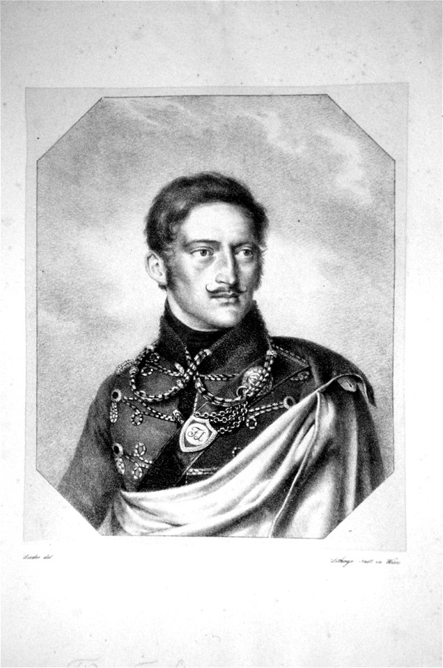 Friedrich Karl Schwarzenberg Lieder Litho