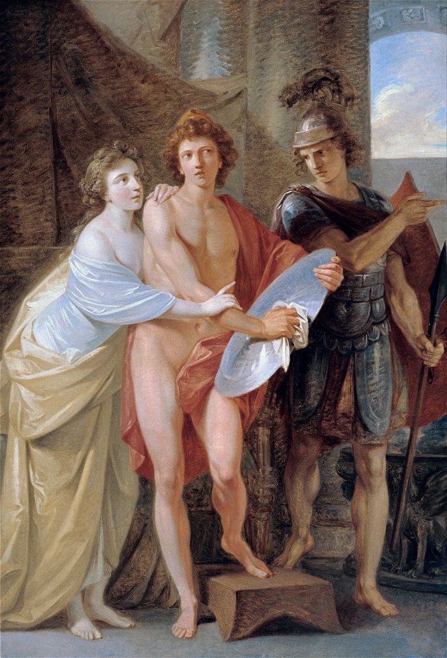 Friedrich Heinrich Füger - Hektors Abschied von Andromache - 4441 - Österreichische Galerie BelvedereFXD